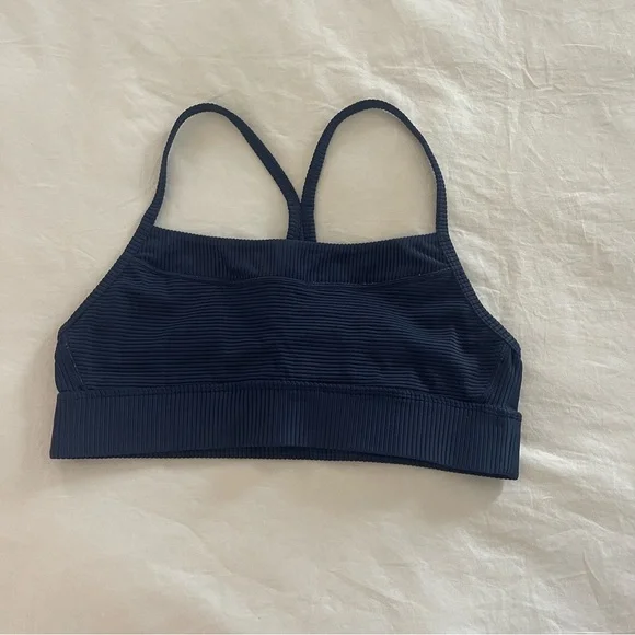 Alala Raya Rib Bra Navy - Picture 3 of 8